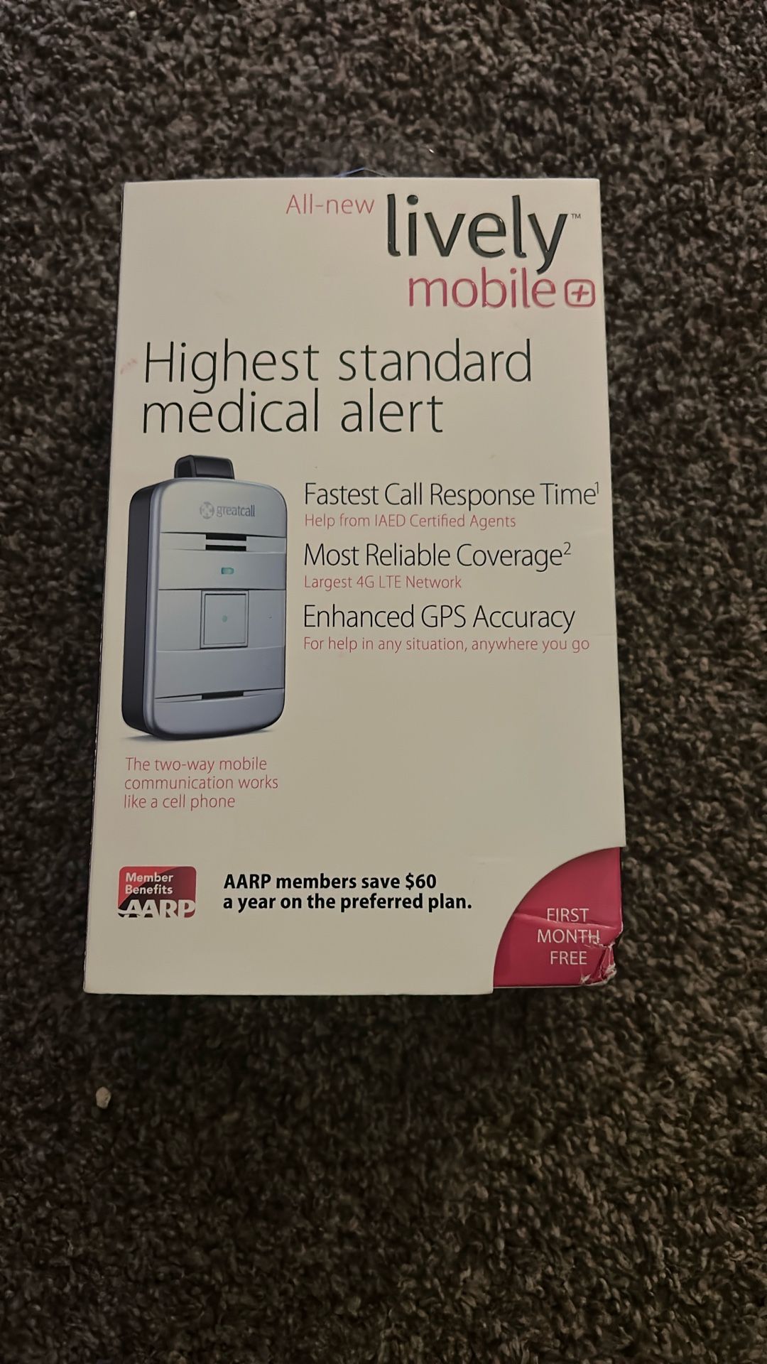 All new lively, mobile, highest standard medical Alert