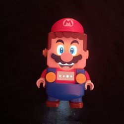 Super mario interactive lego with additional pieces and figures