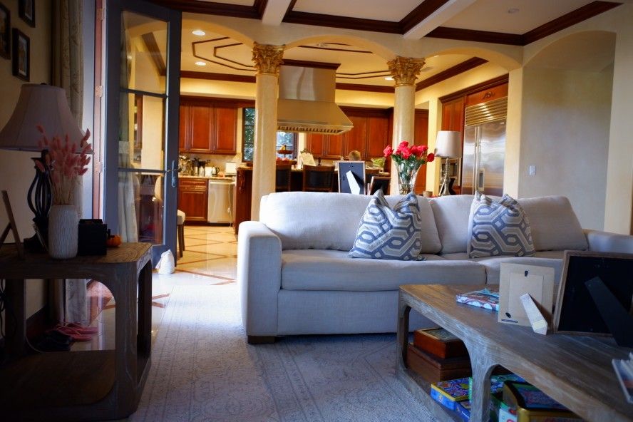 RH Furniture Sofa In Cream - Huge 100" Deep Seat