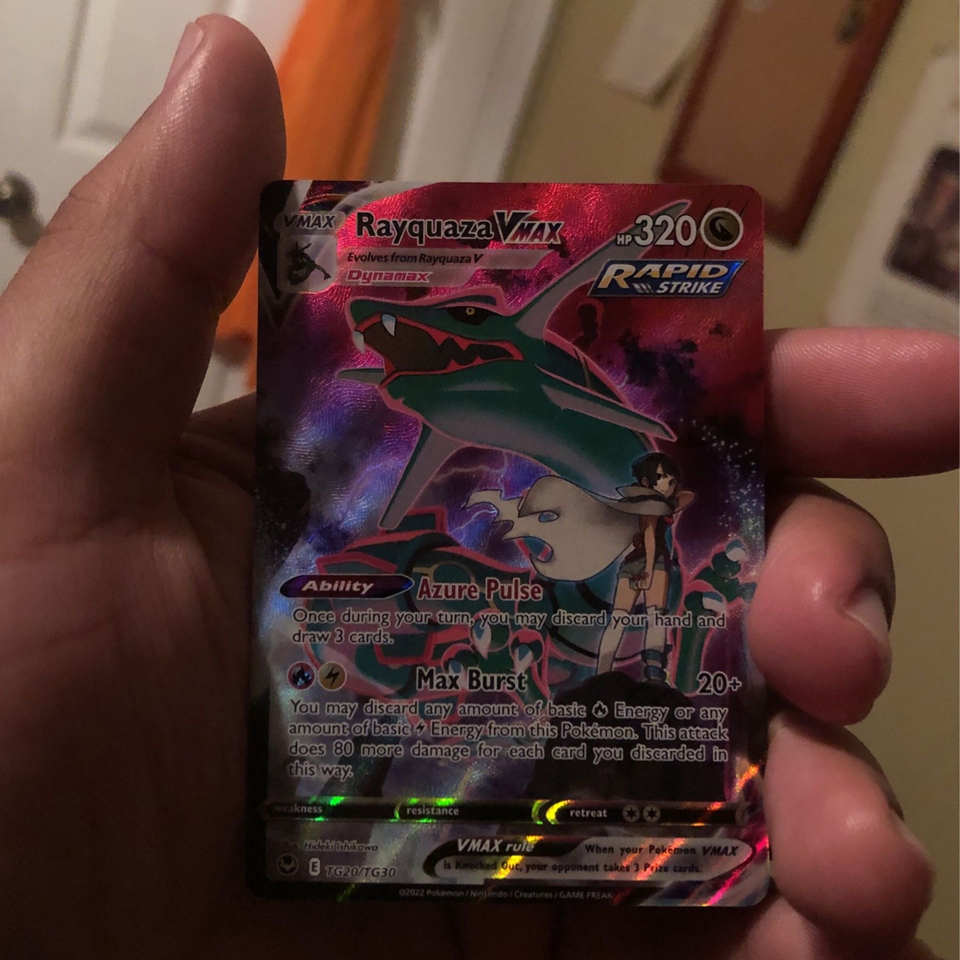 Rayquaza Vmax TG29/TG30 for Sale in Hazle Township, PA - OfferUp