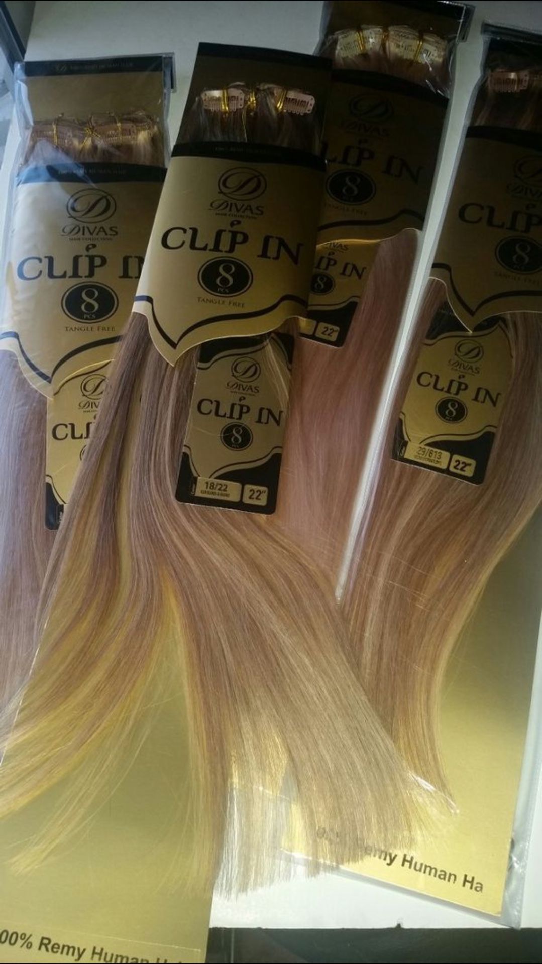 Beautiful human hair clip ins