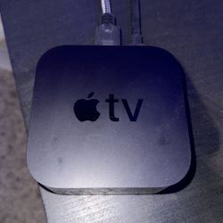 Apple TV with Cables