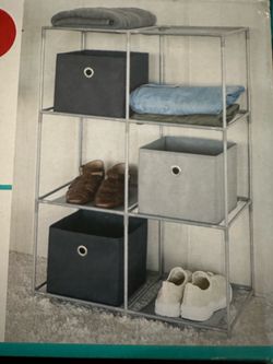 Cube storage rack