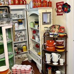 Vintage kitchen : Pyrex, Kromex, Fire King, Hazel Atlas, mckee