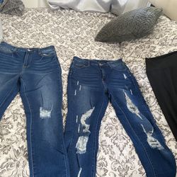 Women High Waisted Jeans 