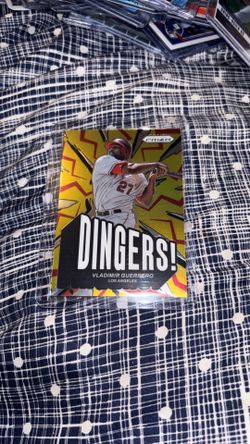 Panini Prizm vladmimir Guerrero dingers baseball insert