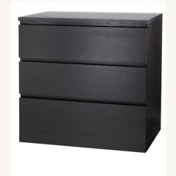 Ikea Dresser 3 Drawer Malm Used Furniture