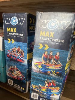 WOW Sports 1-3 Person Max Towable