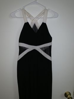 Black and White Maxi Dress