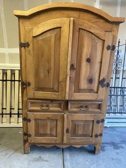 Solid Wood Armoire