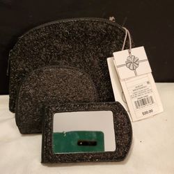 NWT 3 piece either crossbody bag or belt bag with change purse and id holder