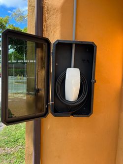 Tesla Electric Vehicle Charging Station