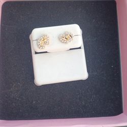 Gp Diamond Nuggets Earrings 
