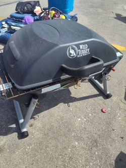 Wild Turkey Bourbon Portable Propane Gas Grill