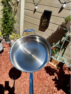 All clad D5 Stainless Brushed 5-ply Pan, 3 quart