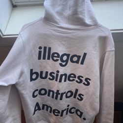 Supreme hoodie illegal business sale