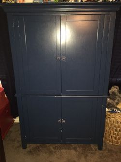 Pottery barn desk armoire