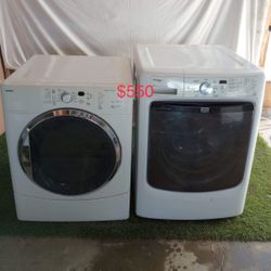 Beautiful Kenmore Washer And Maytag Gas Dryer.