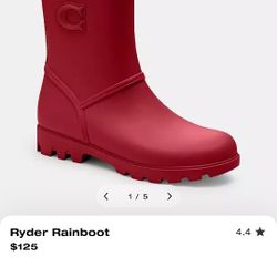 Coach Ryder Rainboot