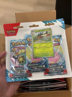 Pokemon Journey Together - 3 Pack Blister