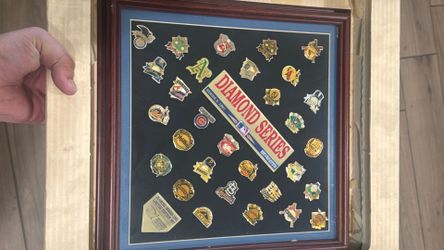 MLB 1991 Diamond Series pin set. 1132/5000