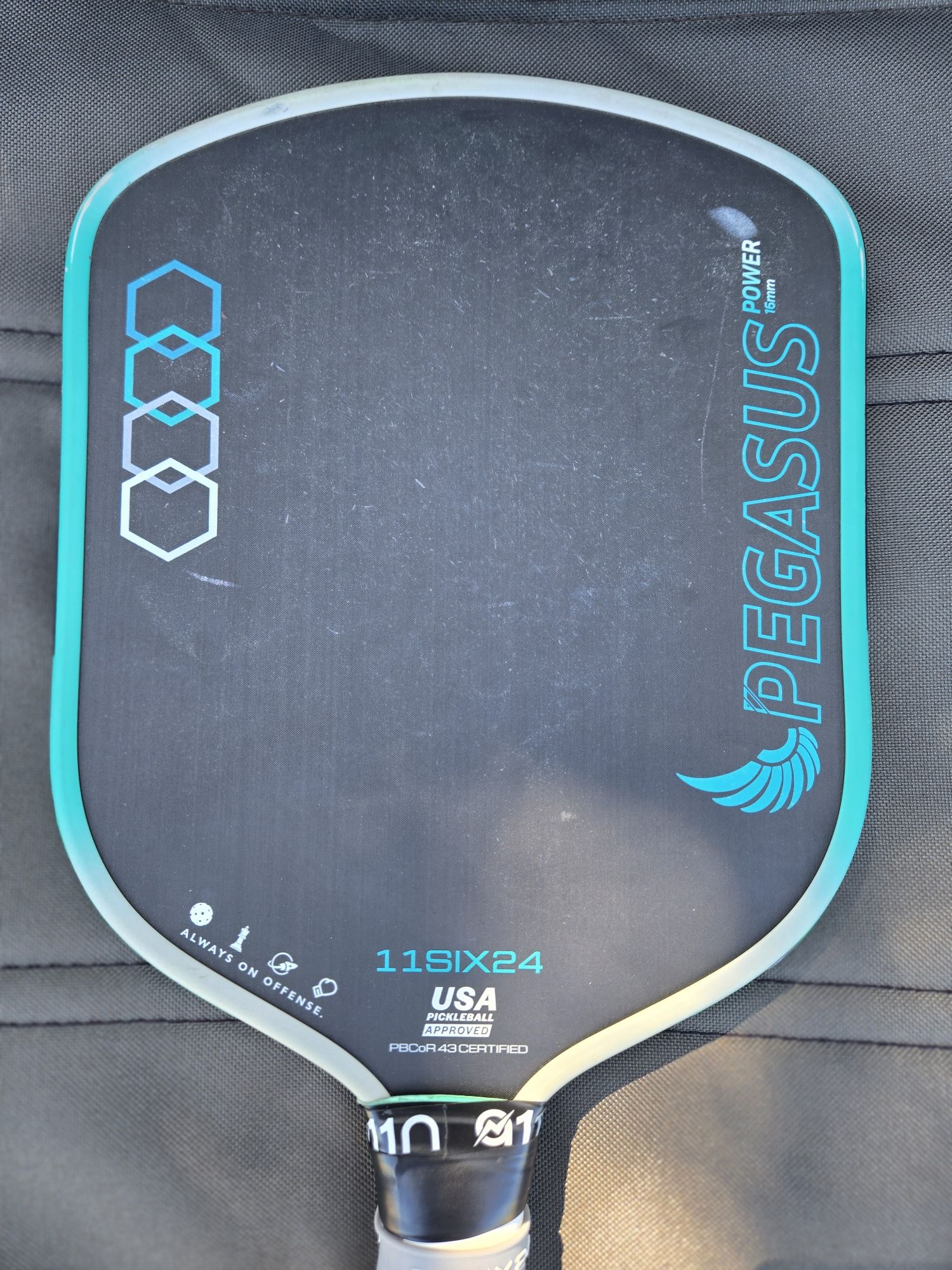 11six24 Pickleball Paddle 16mm Pegasus Power Series 