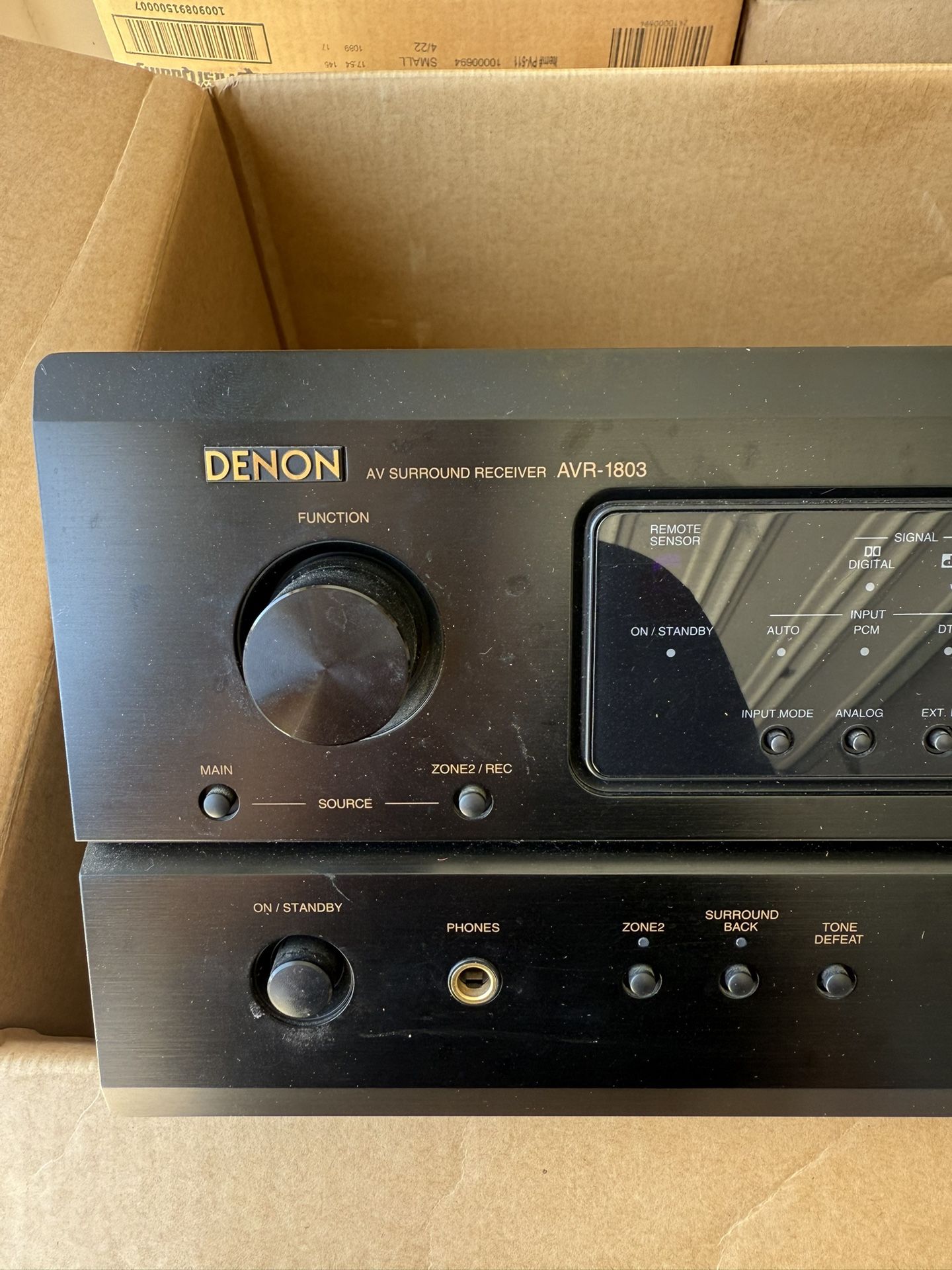 Denon Receiver AVR-1803 excellent condition!
