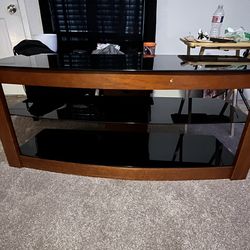 Tempered Glass Tv Stand