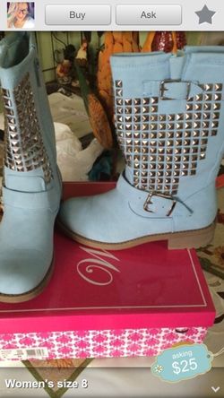 Girls boots size 8