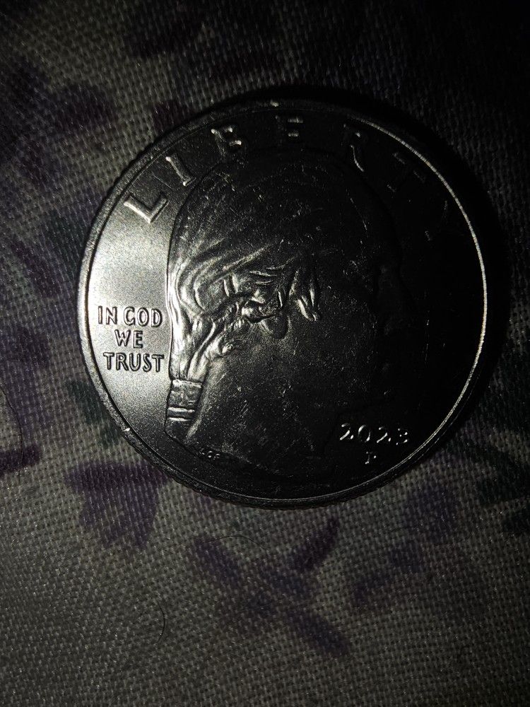 2023 p jovita idar quarter error reads "cod we trust"