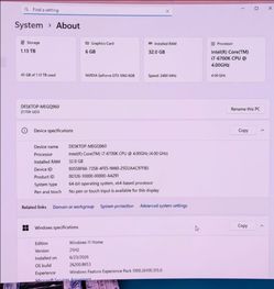 Mid-Range Gaming & Workstation PC - i7 / 32GB RAM / GTX 1060