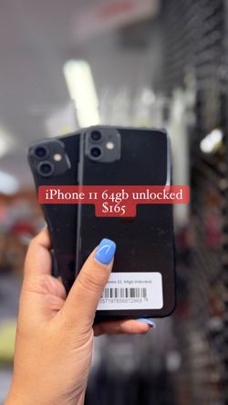 Unlocked - iPhone 11 64 GB and clean imei