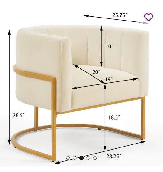 White And Gold Chairs