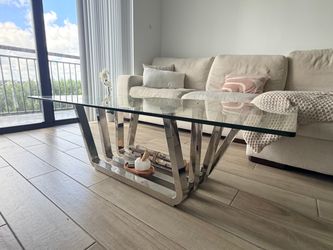 Cb2 tempered glass table