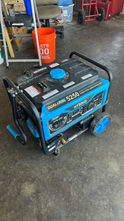NEW Pulsar 5250W Dual (Gas and Propane) Fuel Generator - Never Used