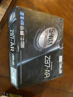 Asus Z97-AR Motherboard | 4 GB memory | Intel i5 Processor