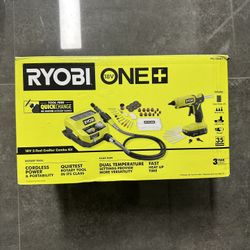 Ryobi 18v Rotary Tool Station And Glue Gun