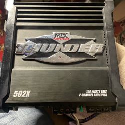 MTX 502x 150 Watts Rms 2 Ch Amplifier 