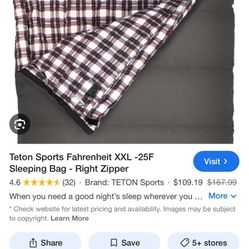 Sleeping Bag New $40
