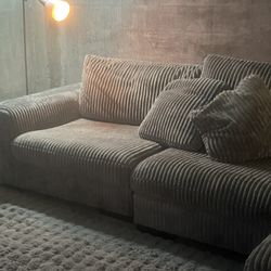 Couch Set Grey 