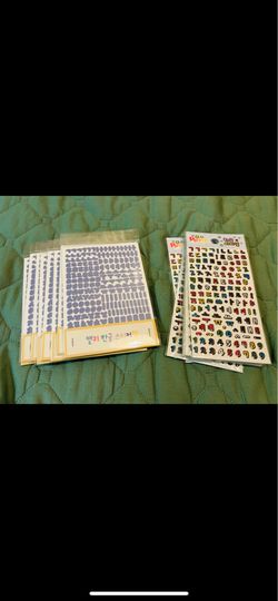 27pc Set Korean letters sticker