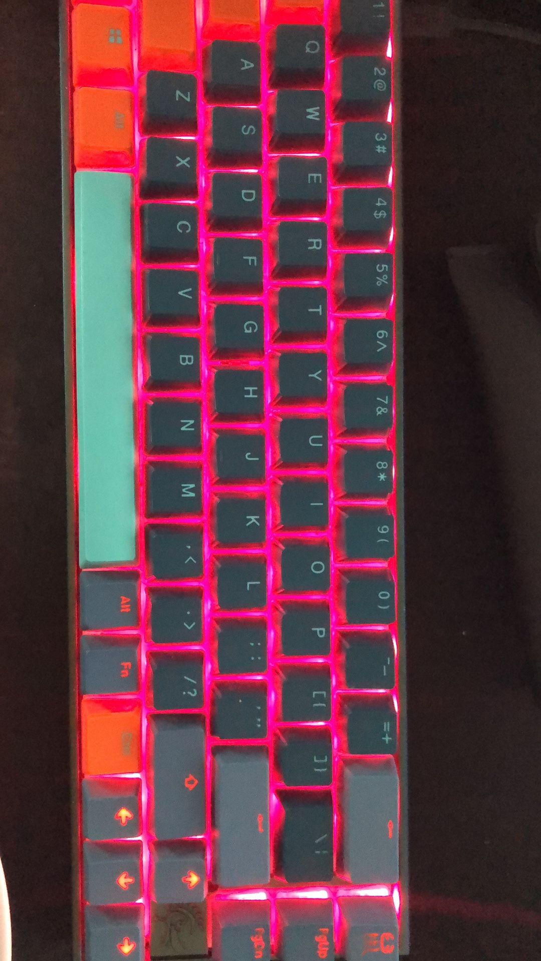Ducky One 2 Mecha Sf Silent Cherry Red Gaming Keyboard