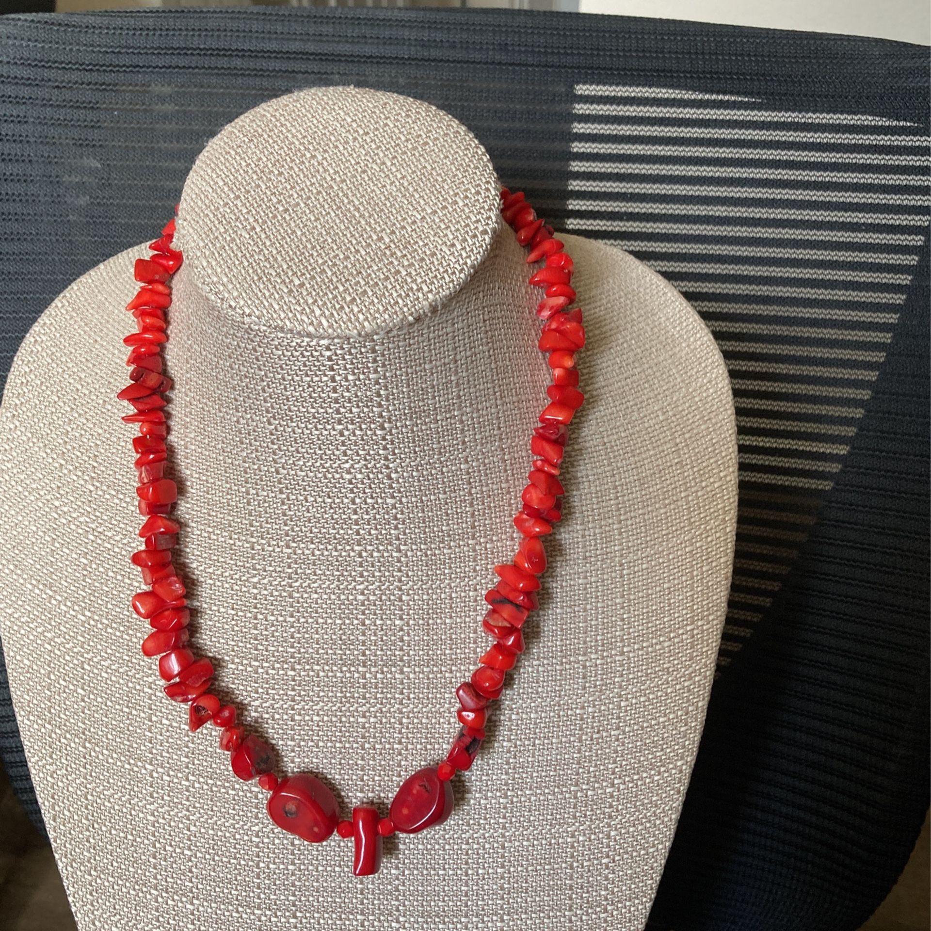 Real Coral Necklace 