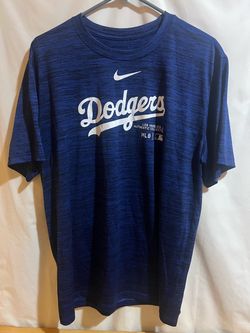 Nike Dri-FIT Los Angeles Dodgers MLB Authentic Collection Tee Shirt Blue Size XL Used Good Condition $30 Meet Up In Irving @dfwgoods