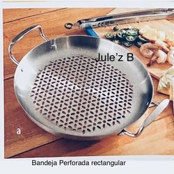 Princess House Bandeja Perforada Redonda Nueva En Su Caja 