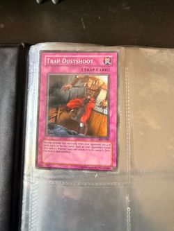 Yughio card trap dust shoot