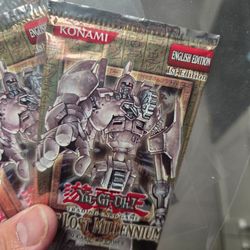 1st Edition The Lost Millennium Booster Packs