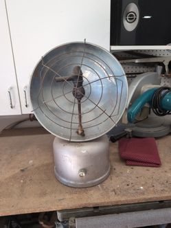 Tilley white gas heater