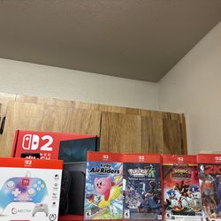 Nintendo switch 2 with games bundle