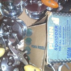 Penn Fishing Tackle Lot Nos vintage Antique Tackle